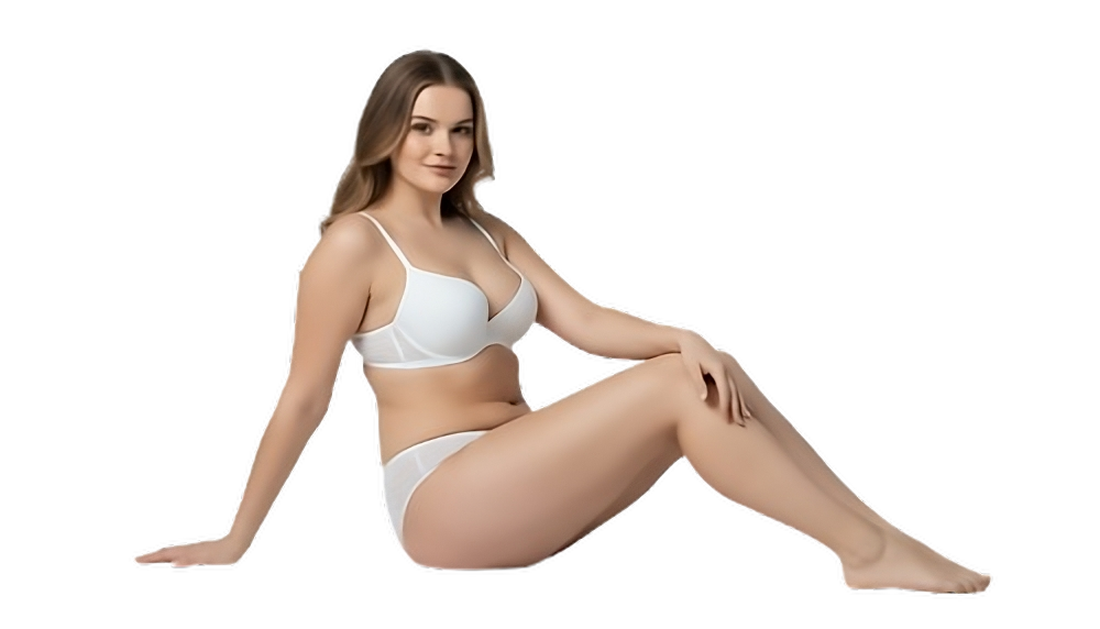 mujer tratada depilacion reducida